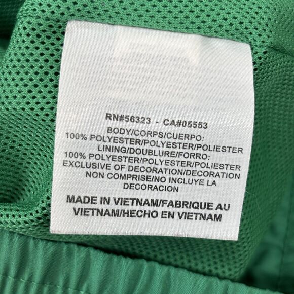 Nike Jacket Women's Large 12-14 Green Track Full Zip Windbreaker Pockets Vented - Picture 7 of 8